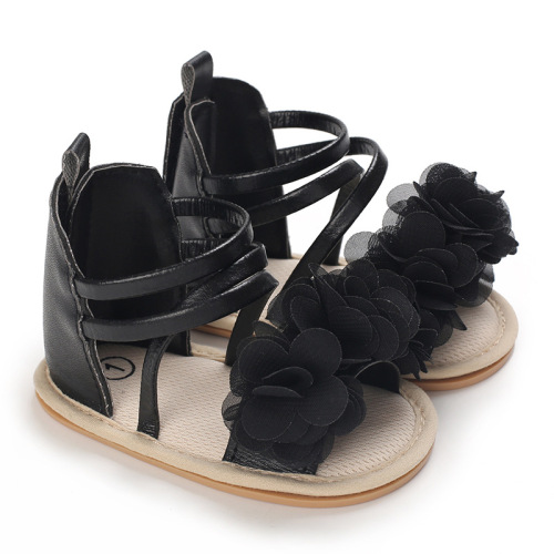 Summer 0-1 Year Old Baby Girls' Rubber-Soled Sandals