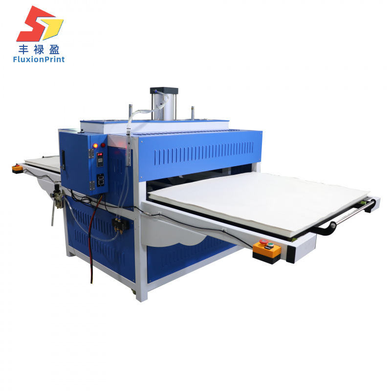 自动气动双边双工位服装DIY印花鼠标垫大平板压烫机升华热转印机