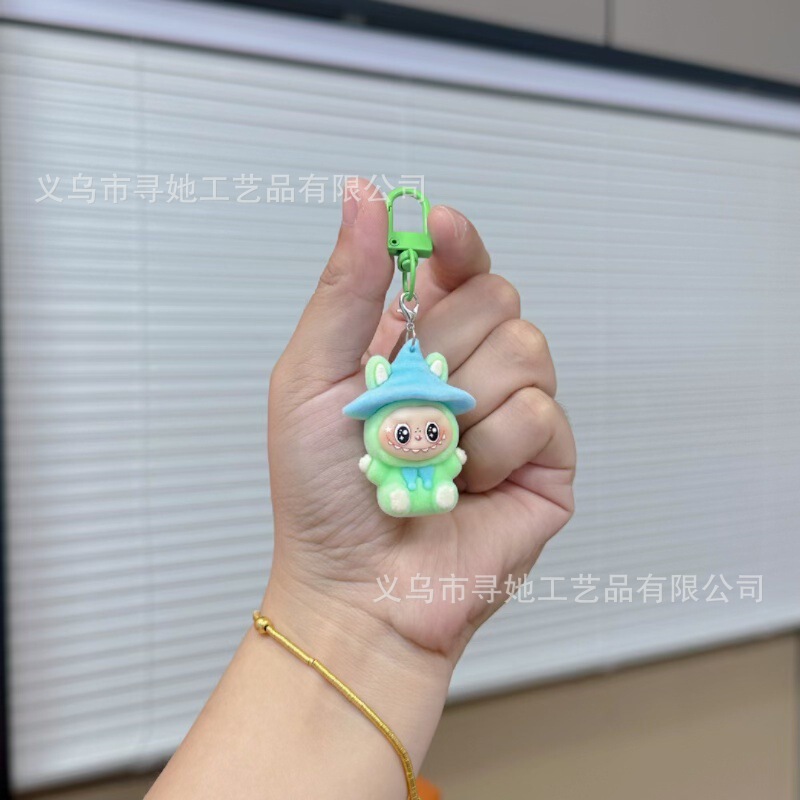 门扣拉布布挂饰钥匙扣摆件书包包包挂件学生少女卡通礼品|undefined