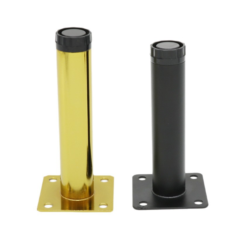 Adjustable sofa foot cabinet foot metal TV cabinet in the cylindrical table foot in the foot of the foot of the foot to increase the foot of the coffee table furniture legs 5