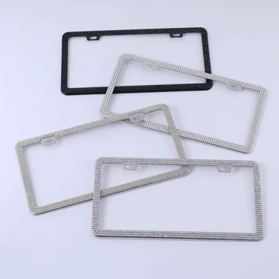 Crystal License Plate Frame Export Canada — License plate holder/license plate holder