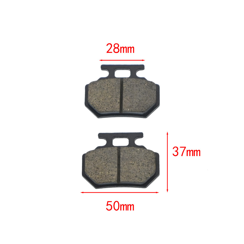 Motorcycle Disc Brake Pads Brake Pads Disc Brake Pads Dsp-076 Happiness 50-3 Cut Angle Big Louis
