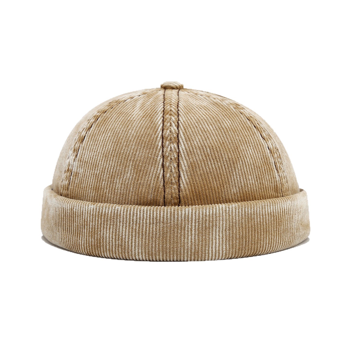 Sombrero de piel de melón retro japonés de invierno y otoño marca de moda para hombres y mujeres hacer viejos sombreros elegante sin bordes simple sombrero de moda