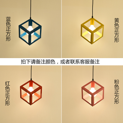 Lámpara de comedor de tres cabezas creativa lámpara de mesa de comedor personalizada moderna minimalista nórdica pequeña lámpara de pasillo de barra de estilo industrial