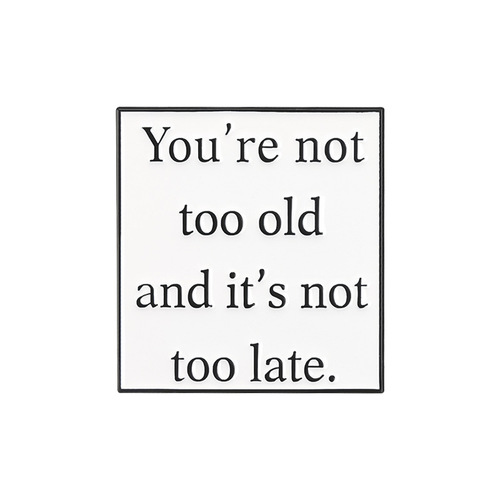 个性设计英文字母系列不规则高档装饰徽章精美百搭小饰品收腰别针