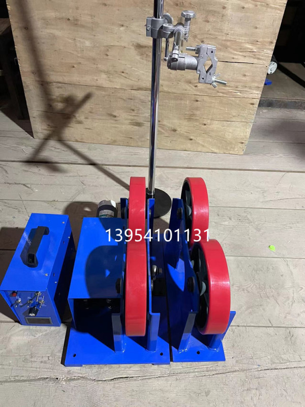 1-Ton Lightweight Welding Roller Stand Heavy-Duty Automatic Cnc Rotating Equipment with Adjustable Length for Round Pipes and Wheels, Direct Current 1-Ton Lightweight Welding Roller Stand Heavy-Duty Automatic Cnc Rotating Equipment with Adjustable Length for Round Pipes and Wheels, Direct Current