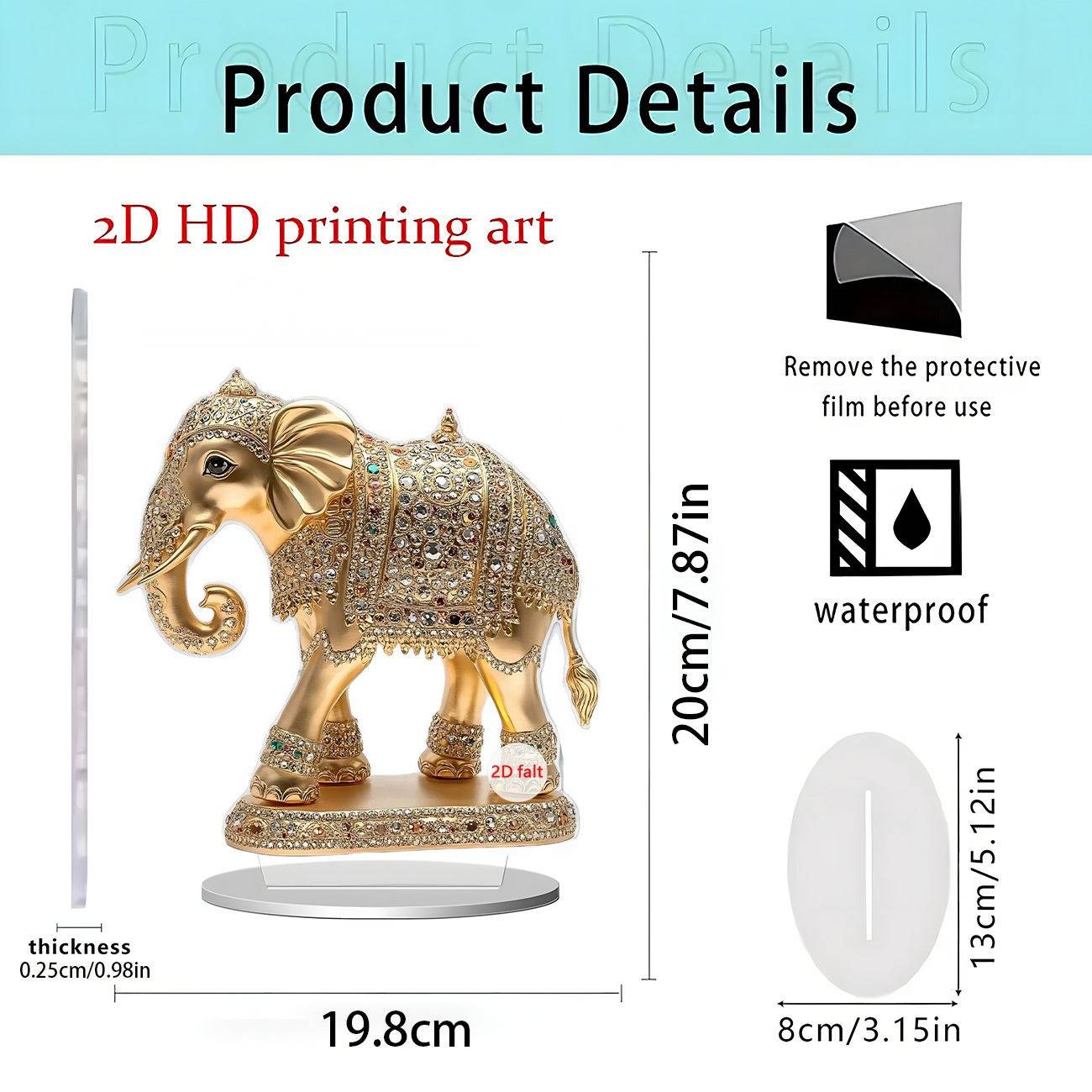 Elefante dorado