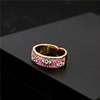Fashionable one size adjustable ring, suitable for import, European style