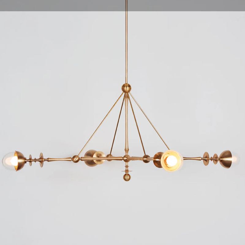 Cross-Border Nordic Chandelier Minimalist Tree Branch Lamp Creative Personality Branch Molecular Lamp American All-Copper Multi-Head Chandelier Cross-Border Nordic Chandelier Minimalist Tree Branch Lamp Creative Personality Branch Molecular Lamp American All-Copper Multi-Head Chandelier