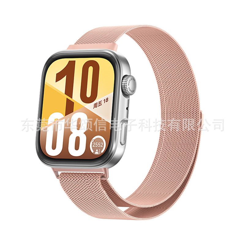 Huawei fit4 ウォッチミラネーゼストラップ HUAWEI watch fit3 磁気ループミラネーゼストラップに適しています|undefined