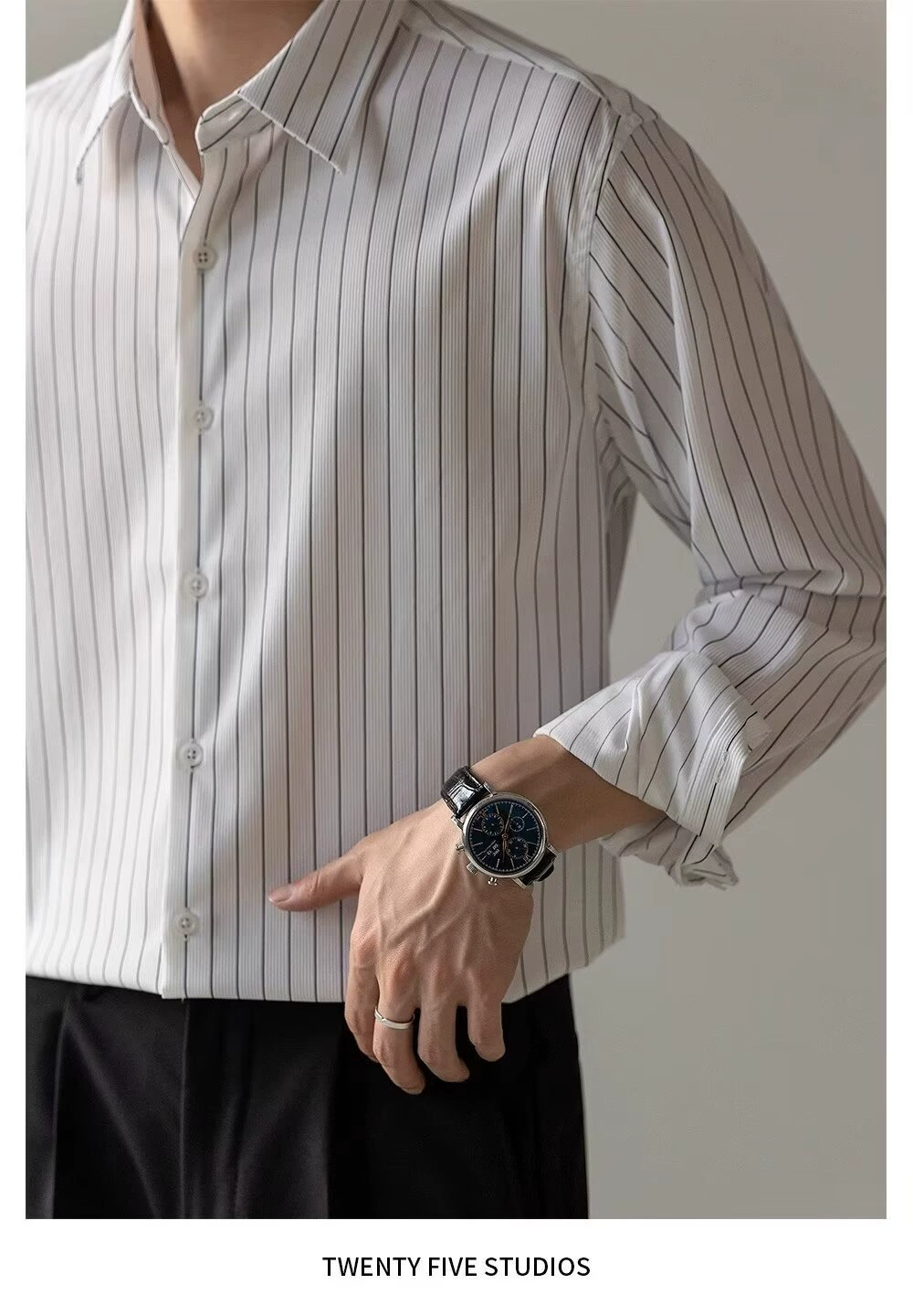 Shirt, long-sleeve, loose fit