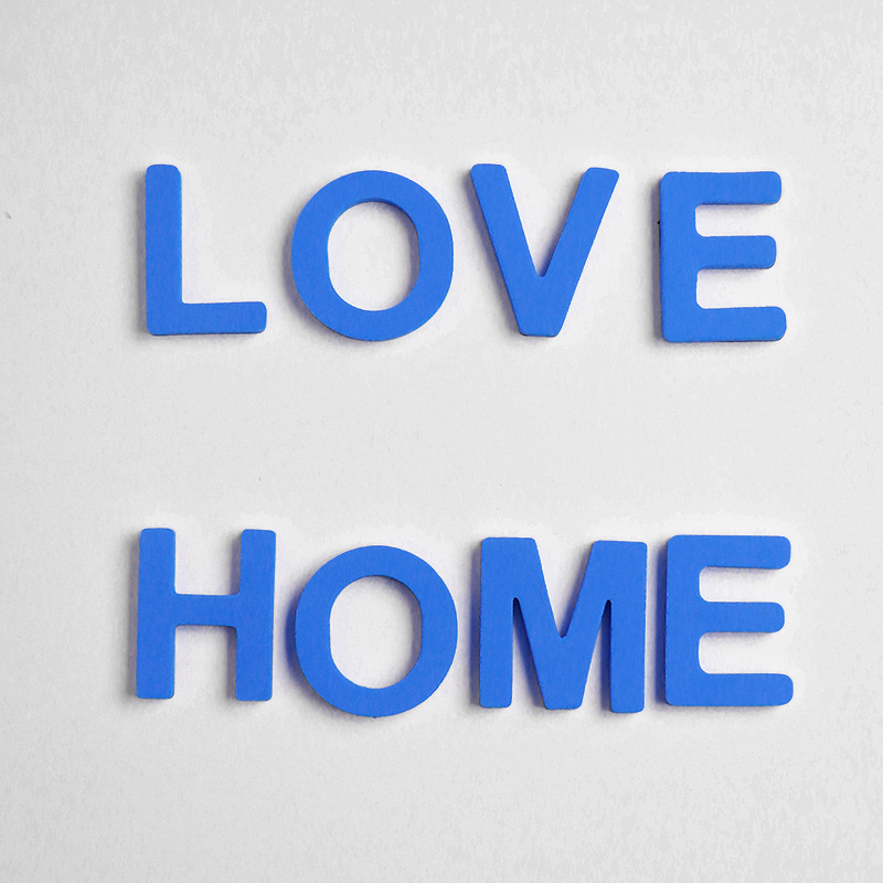 Personajes de dibujos animados pareja de acrílico adsorción pegatinas de refrigerador EVA alfanuméricos pegatinas de refrigerador DIY pegatinas magnéticas decoración