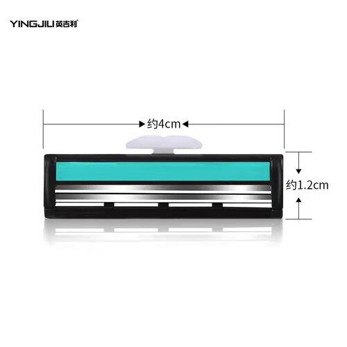 English manual razor blade old-fashioned double-layer razor men's razor shaver comes with shaving cream