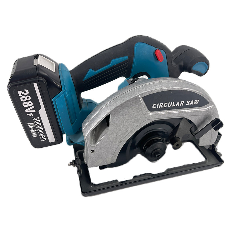 7 Inch Lithium Electric Circular Saw Portable Electric Slotting Marble Machine Cutting Machine Woodworking Disc Saw