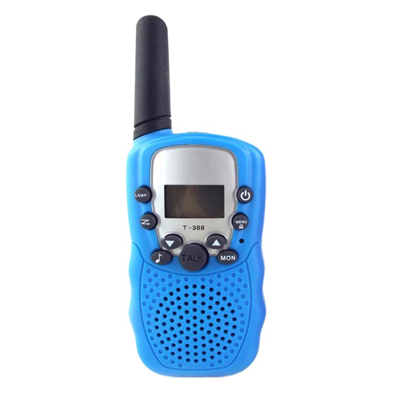 Amazon T388 walkie-talkie de los niños de Europa y América walkie-talkie fuente de alimentación de mano de suministro directo de fábrica