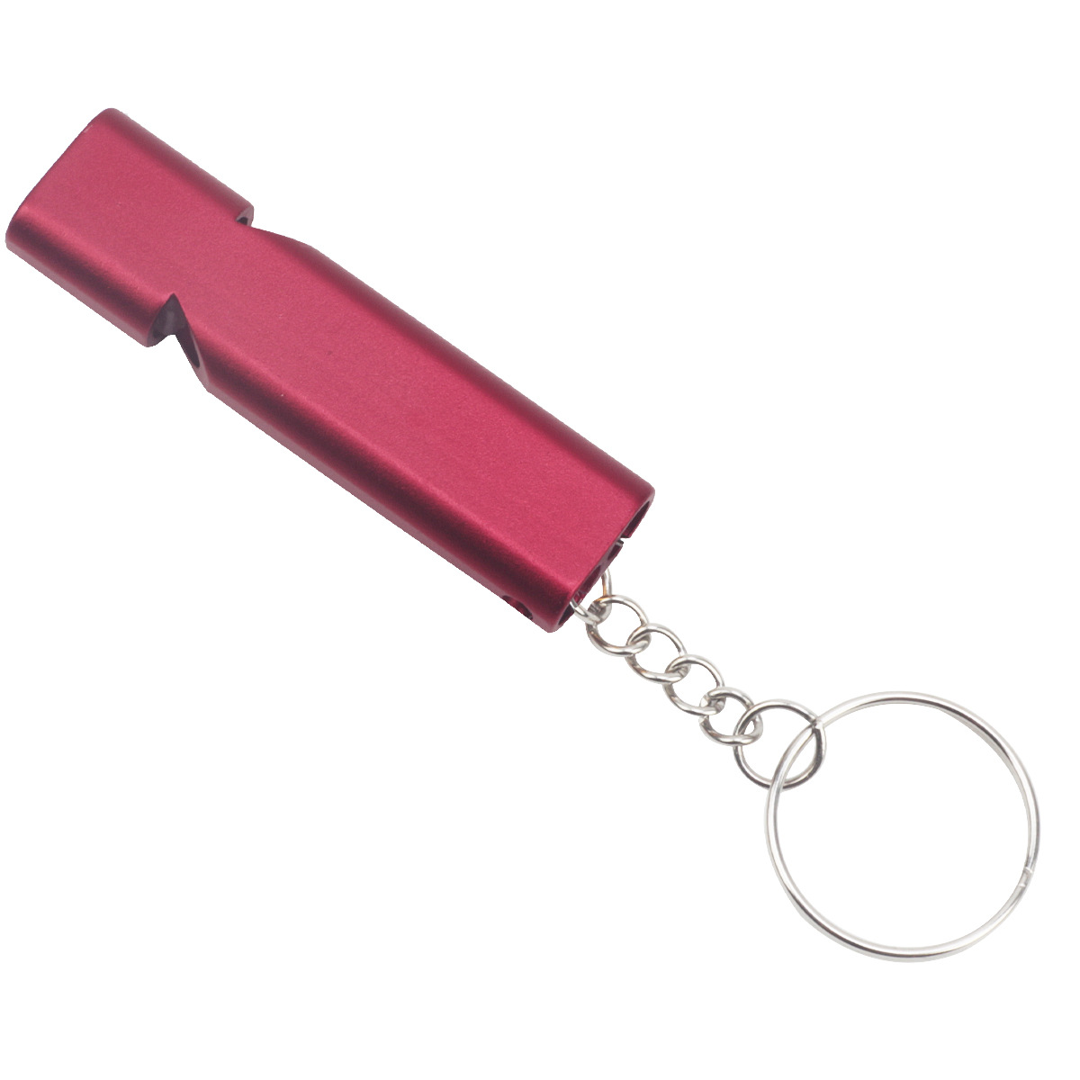 Silbato de supervivencia transfronterizo de doble frecuencia de aleación de titanio-magnesio silbato de supervivencia al aire libre equipo silbato de alta frecuencia impuestos incluidos