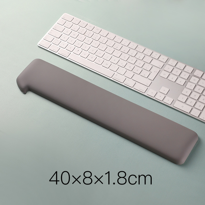 회색 PU 실리콘 키보드 트레이
