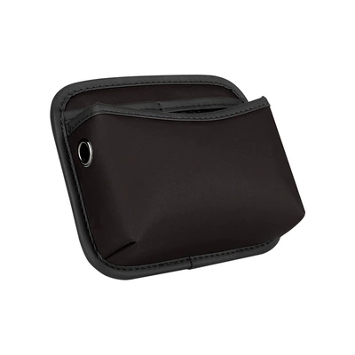Adhesive Door Armrest Storage | Car storage bag/box - 3096-nappa-leather-storage-box-brown