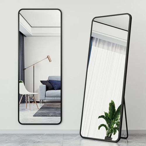 Mirror full-length mirror light luxury clothing store fitting mirror dormitory home wall-mountable dressing mirror cloakroom large floor-to-ceiling mirror