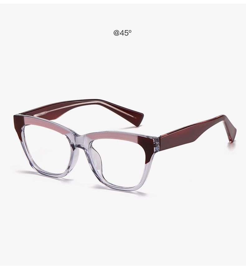 Óculos anti-luz azul feminino estilo retro armação moderna_voghion.com