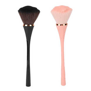 Cross-border rose makeup brush large loose brush beauty tools new makeup brush nail powder dust brush blush