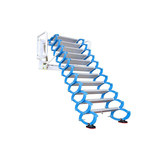 Аттик -один -клик усаживание лестницы алюминиевый сплав домашняя лестница репрезентация