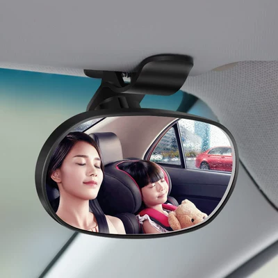 Large field of view rear view auxiliary mirror baby rearview mirror