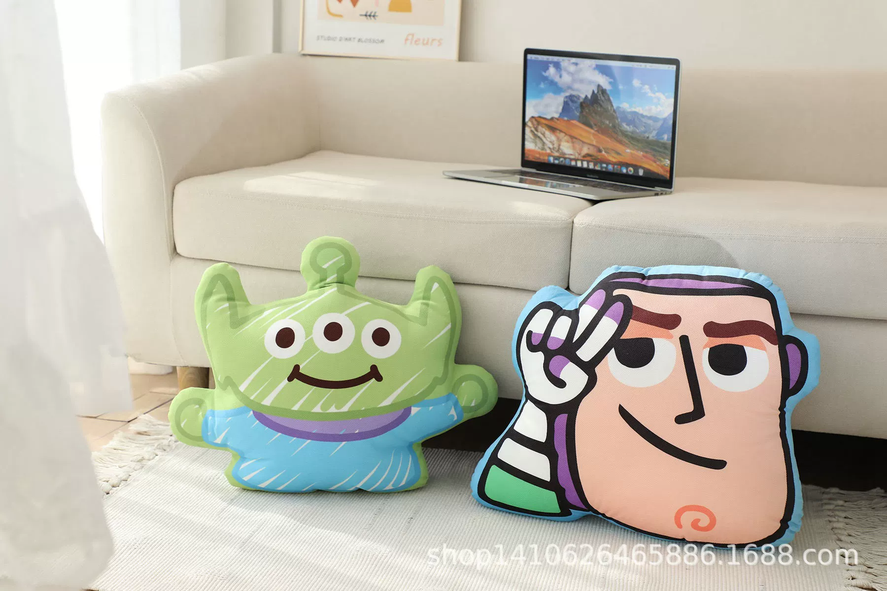 Мультяшная игрушка, плюшевая подушка, диван для сна в спальне