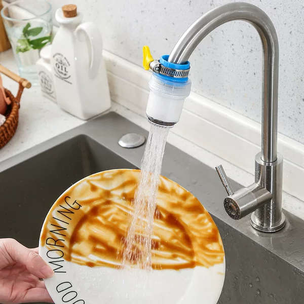 Kitchen Sink Faucet Filter Anti-Splash Shower Artifact Magnet Adsorption Filter Household Filter