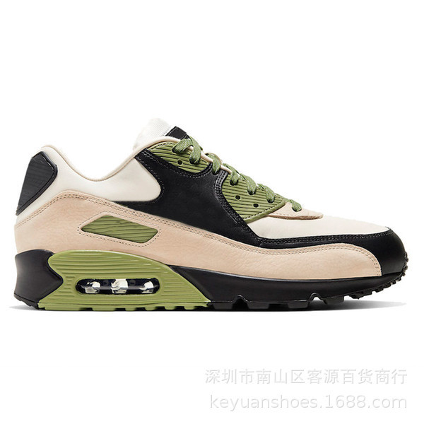 莆田靴air max 90復古エアマット靴ネット面通気耐摩耗性男女レジャー運動ランニング靴対外貿易|undefined