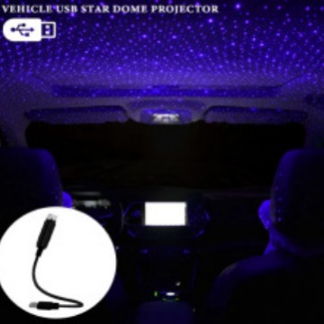 Lámpara de proyección del coche Internet celebridad coche cielo estrellado lámpara USB techo cielo estrellado lámpara modificado coche lámpara de aire interior