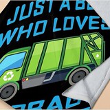 Мусорное ведро, мягкое фланелевое комфортное одеяло для мальчиков для отдыха, подарок на день рождения