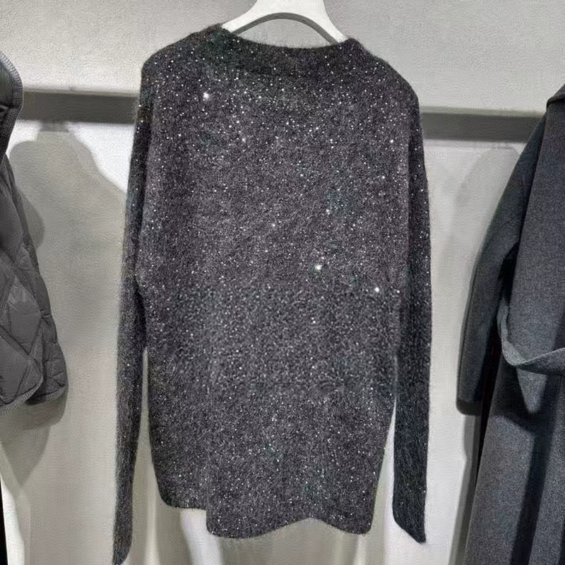 Winter knitted nail sequins, sweater, 132071g