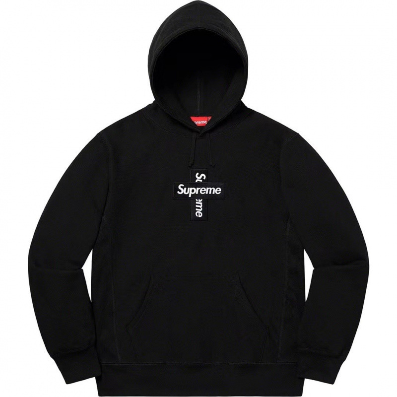 高版本supreme25SS 潮牌HOODED SWEATSHIRT 大LOGO加绒帽衫卫衣|undefined