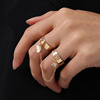 Chain, adjustable ring, European style, wholesale