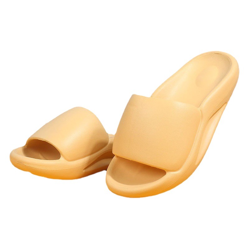 Los hombres de coco yeezy zapatillas de baño casa pareja de moda personalidad playa caca sensación zapatillas de moda