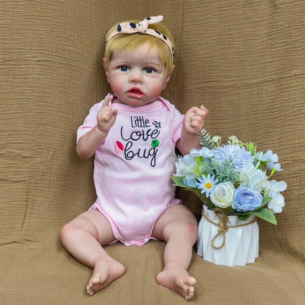 CM muñeca kosk muñeca ia juguetes de cambio Sa muñeca pesada venta caliente bebé 55 lavado tela de bebé transfronteriza