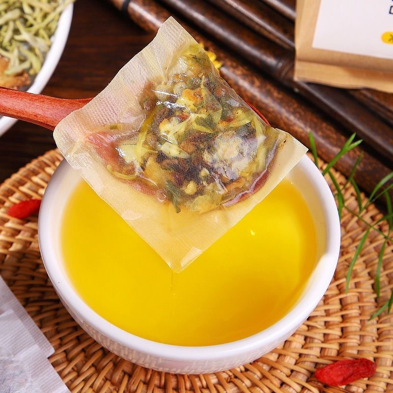 [Yikou Green Tea] ハーブティーバッグと無調理ティーバッグを組み合わせた健康茶、ソースファクトリーのeコマースドロップシッピング|undefined