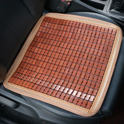 Bamboo Sheet Three-Piece Set – Cool pad - brown-narrow-edge-bamboo-square-mat