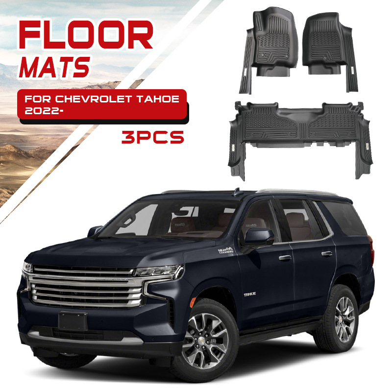 Txinrui adecuado para Chevrolet Tahoe Tahoe Tapete para automóvil Tapete tapete tapete para caja trasera tapete especial impermeable 5Dtpe