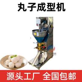 荣汇厂家丸子成型机 商用家用鱼丸 虾丸牛肉丸加工丸子机全套设备