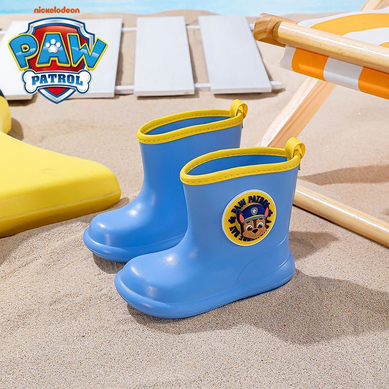 Wang Wang team children's rain boots boys rain boots children's light non-slip baby water shoes fashion rubber shoes women's water boots rain gear