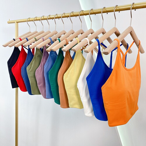 Xiyang Muxue yoga wear sports vest small sling shock-absorbing underwear bra Pilates beautiful back short vest for women
