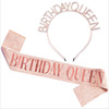 Letter BIRTHDAY GIRL Girl Birthday Boarding Party Birthday Party Flash Powder Plel of Colorful Shop Ribbon