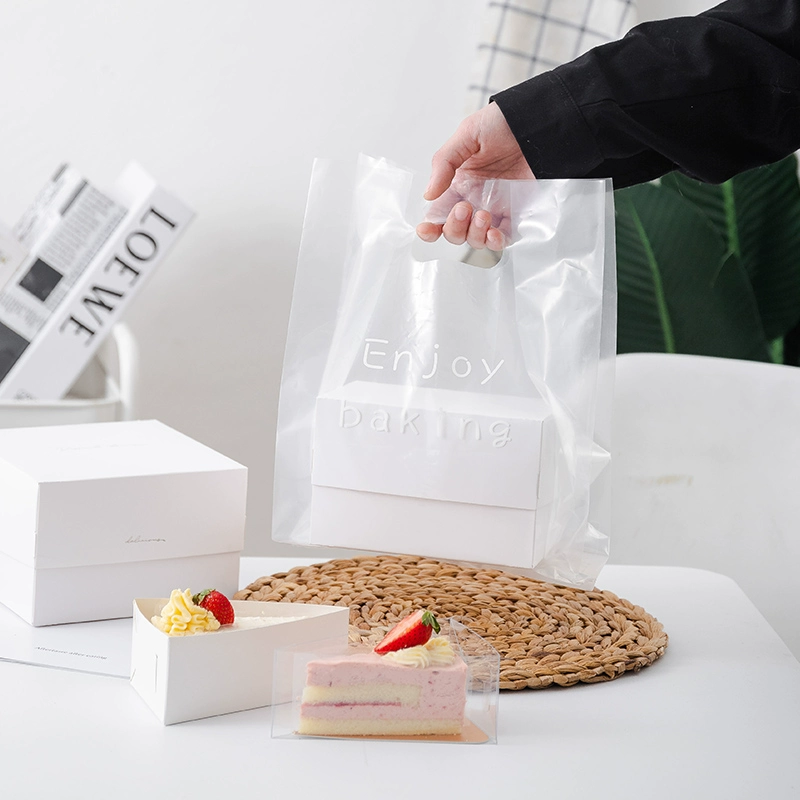 Упаковочная коробка для французского десерта, коробка для тысячи слоев мусса, треугольная коробка для торта, контейнер для выноса