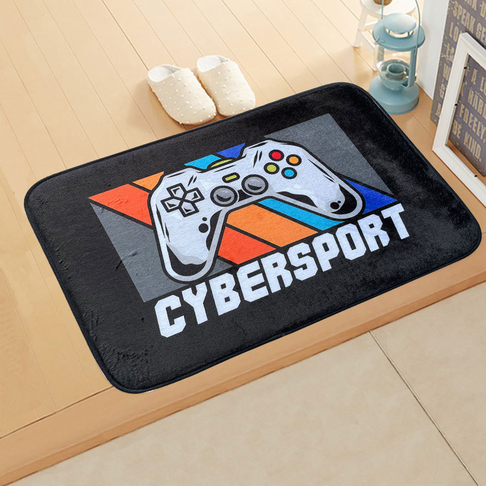 定制时尚地毯进门地垫儿童卧室主题卡通地毯门口卫浴吸水防滑脚垫