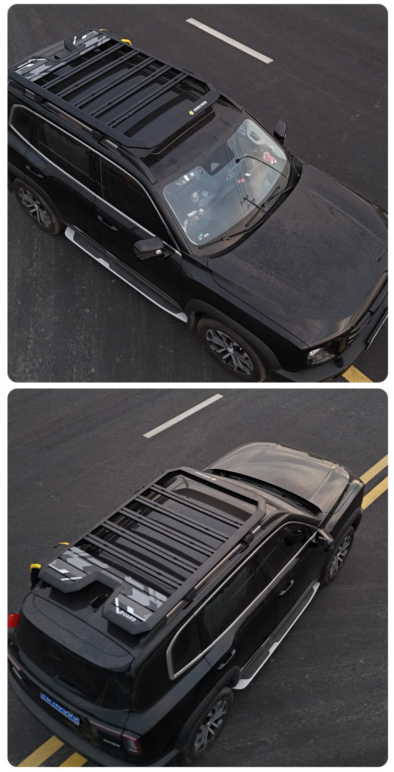 Suitable for the First-Generation Big Dog Outdoor Camping Vehicle Roof Expansion Explorer Roof Rack Canopy Side Tent Ladder