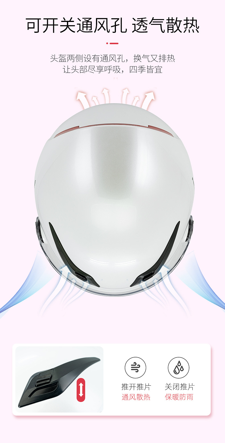 Motorcycle Helmet 3C Certified Electric Scooter Helmet