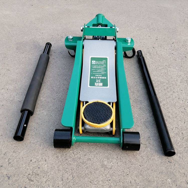 威克汽车专用车载卧式千斤顶2吨3吨双泵液压油压千斤顶车用千斤顶