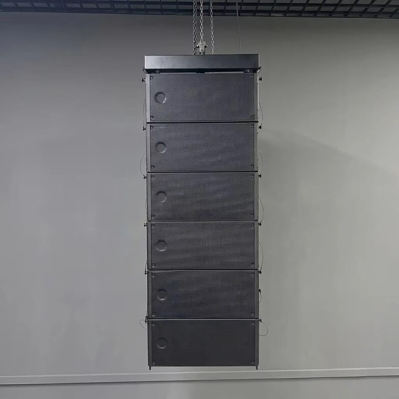 Stage hanging line array speakers, passive multi-unit combination, large stage sound system for weddings and parties Stage hanging line array speakers, passive multi-unit combination, large stage sound system for weddings and parties